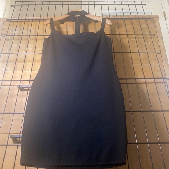 NWOT by the way. THE PERFECT Bodycon w/ Choker Neckline LBD - Picture 5 of 6